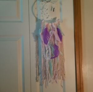 Purple,  mint and pink dreamcatcher